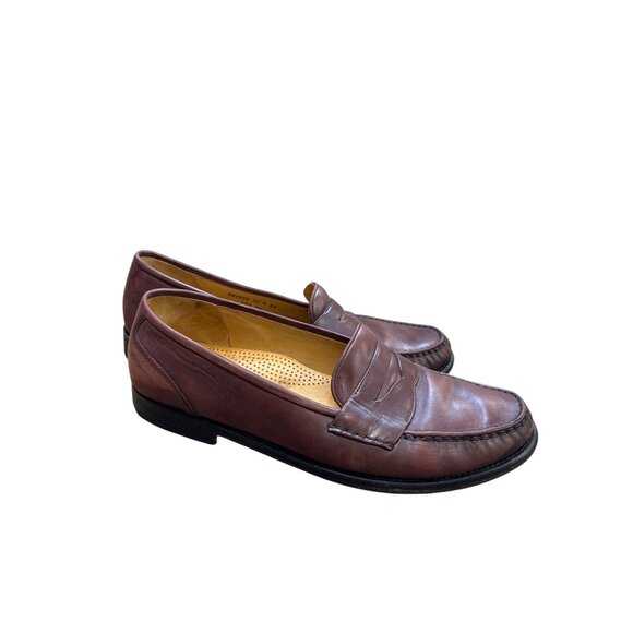 Cole Haan Mens Brown Leather slip on loafer shoes 12M SKU 6835 main image 6